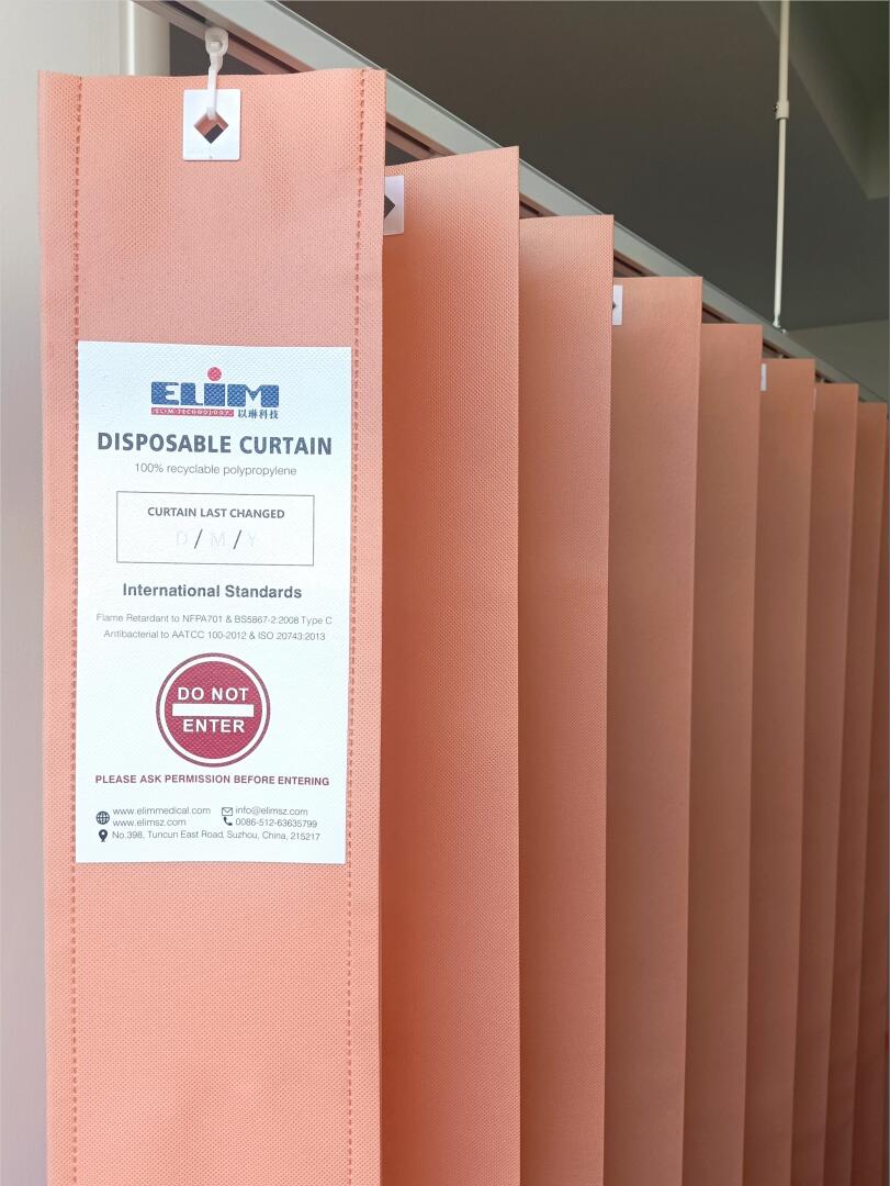Elim antibakteriális eldobható függönyök